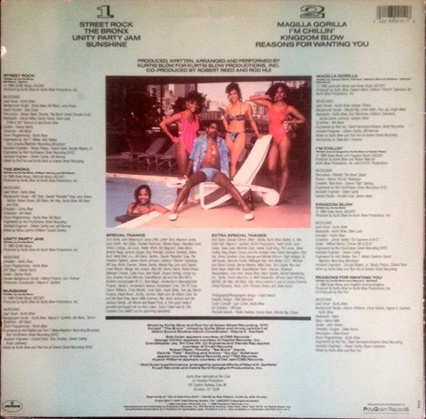 Kurtis Blow : Kingdom Blow (LP, Album, Ind)