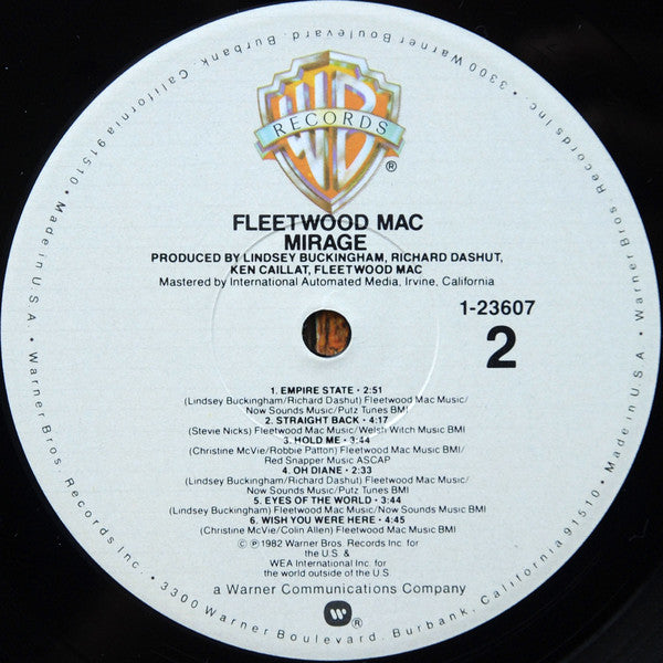 Fleetwood Mac : Mirage (LP, Album, All)