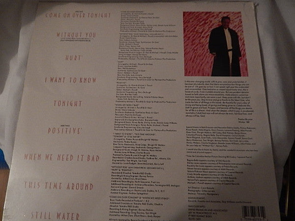 Peabo Bryson : Positive (LP, Album)