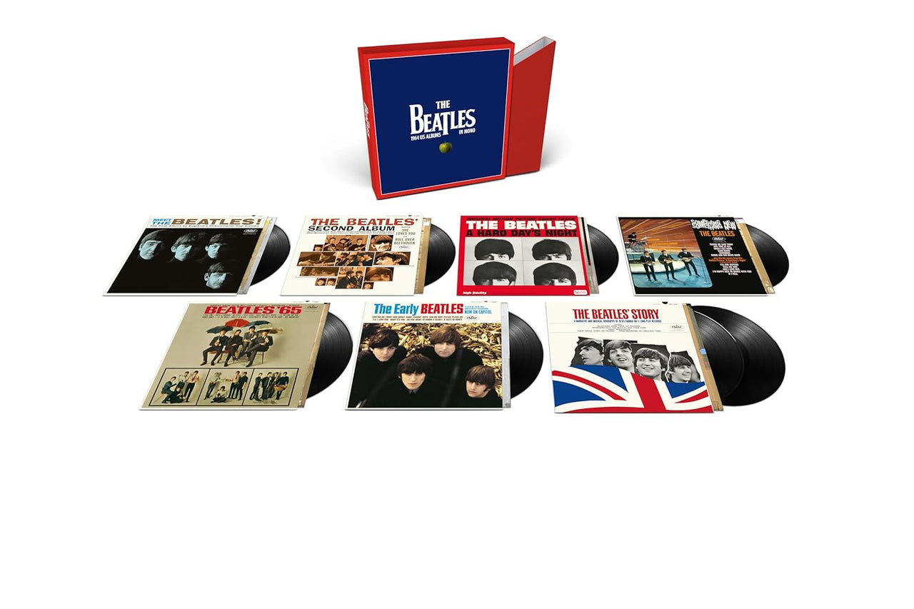 The Beatles - 1964 US Albums In Mono (Mint (M)) Rock (Box, Comp, Ltd + LP, Album, Mono, RE, RM + LP, Alb)