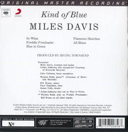 Miles Davis : Kind Of Blue (SACD, Hybrid, Album, Ltd, Num, RE)