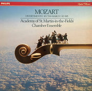 Mozart* - Academy Of St. Martin-in-the-Fields' Chamber Ensemble* : Divertimento Kv 334 • March Kv 445 (LP)