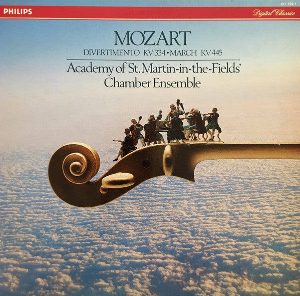 Mozart* - Academy Of St. Martin-in-the-Fields' Chamber Ensemble* : Divertimento Kv 334 • March Kv 445 (LP)