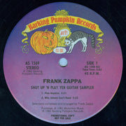 Frank Zappa : Shut Up 'N Play Yer Guitar Sampler (12", Promo, Smplr)