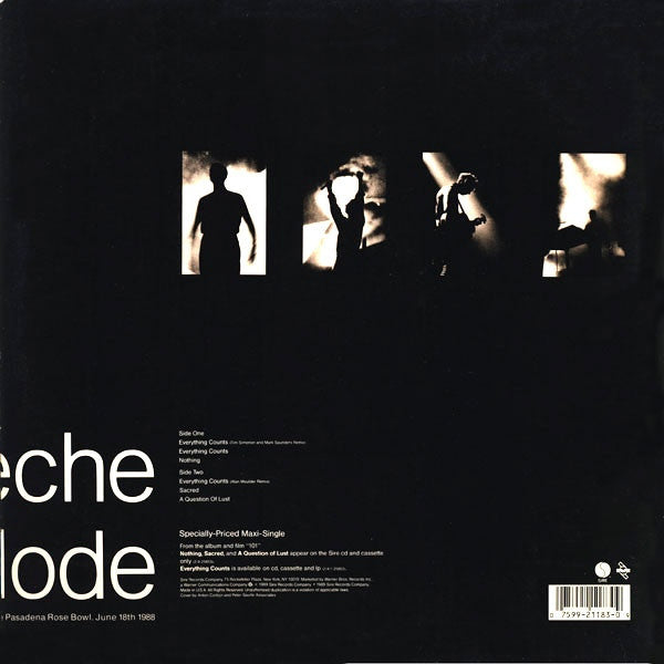Depeche Mode : Everything Counts, Nothing, Sacred, A Question Of Lust (12", Maxi, All)