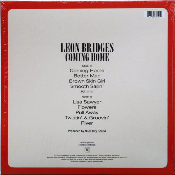 Leon Bridges : Coming Home (LP, Album, 180)