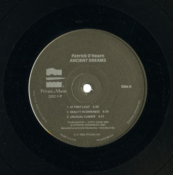 Patrick O'Hearn : Ancient Dreams (LP, Album)