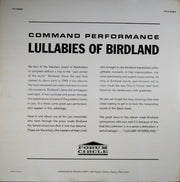 Various : Lullabies Of Birdland Command Performance (LP, Album, Comp)