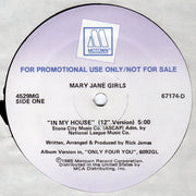 Mary Jane Girls : In My House (12", Promo)