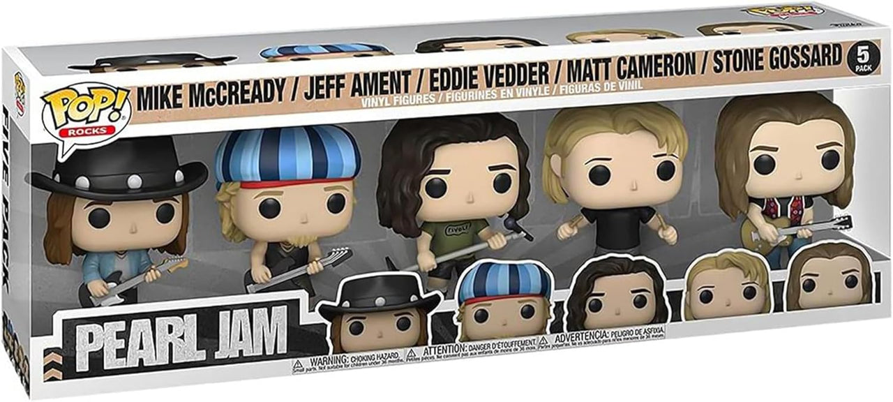 FUNKO POP! Rocks: Pearl Jam 5-Pack