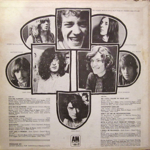 Joe Cocker : With A Little Help From My Friends (LP, Album, Pit)