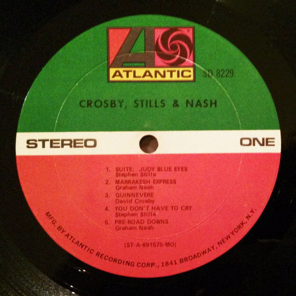 Crosby, Stills & Nash : Crosby, Stills & Nash (LP, Album, MO )