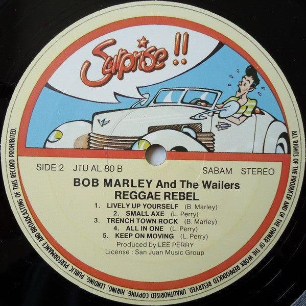 Bob Marley And The Wailers* : Reggae Rebel (LP, Comp)