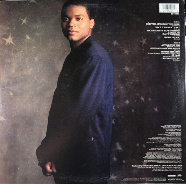 The Robert Cray Band : Don't Be Afraid Of The Dark (LP, Album, Ele)