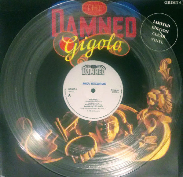 The Damned : Gigolo (12", Single, Ltd, Cle)
