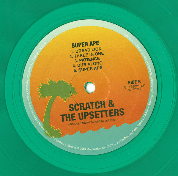 The Upsetters : Super Ape (LP, Album, Club, RE, Gre)