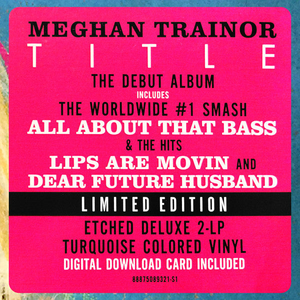 Meghan Trainor : Title (LP + LP, S/Sided, Etch + Album, Dlx, Ltd, Tur)