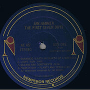 Jan Hammer : The First Seven Days (LP, Album, Pre)