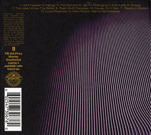 Tame Impala : Currents (CD, Album, Dig)