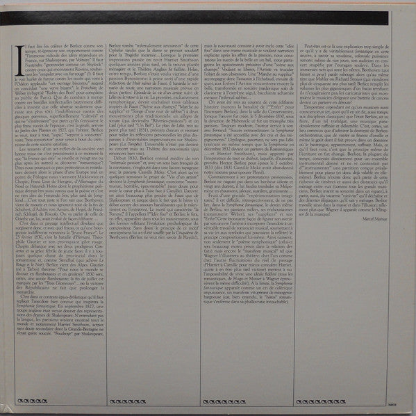 Hector Berlioz - Berliner Philharmoniker, Daniel Barenboim : Symphonie Fantastique (LP, Album)