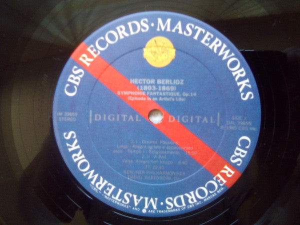 Hector Berlioz - Berliner Philharmoniker, Daniel Barenboim : Symphonie Fantastique (LP, Album)