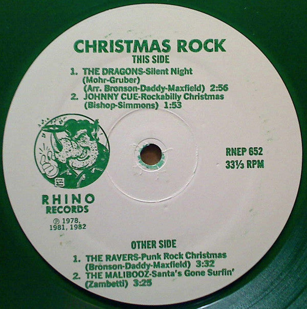 Various : Christmas Rock (7", Shape, EP, Gre)