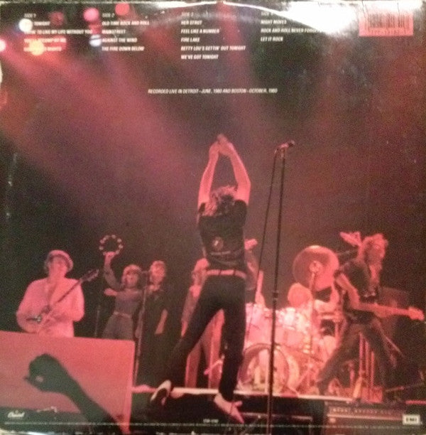 Bob Seger And The Silver Bullet Band : Nine Tonight (2xLP, Album, Jac)