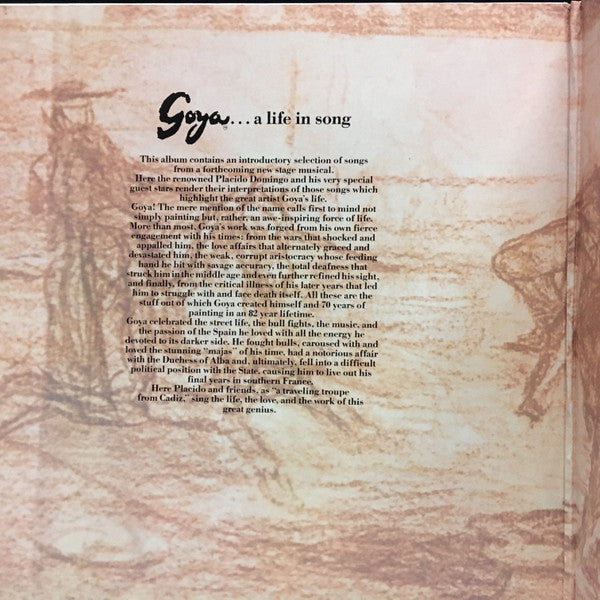 Various : Goya  ...A Life In Song (LP, Album, Gat)