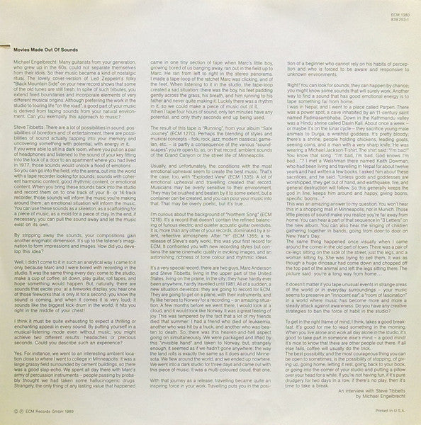 Steve Tibbetts : Big Map Idea (LP, Album)