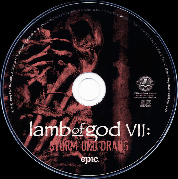Lamb Of God : VII: Sturm Und Drang (CD, Album)