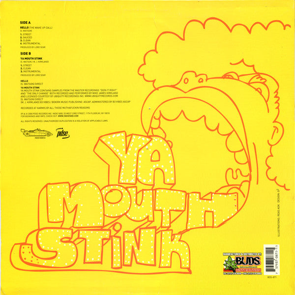 Lord Sear : Hello! (The Wake Up Call) (12")