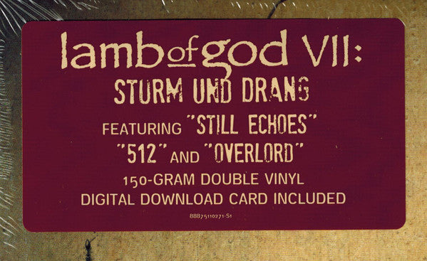 Lamb Of God : VII: Sturm Und Drang (2xLP, Album)