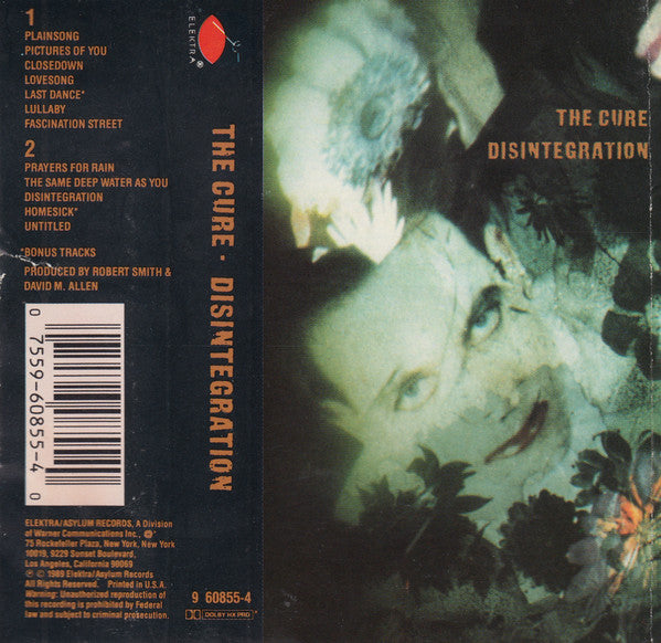 The Cure : Disintegration (Cass, Album, AR,)