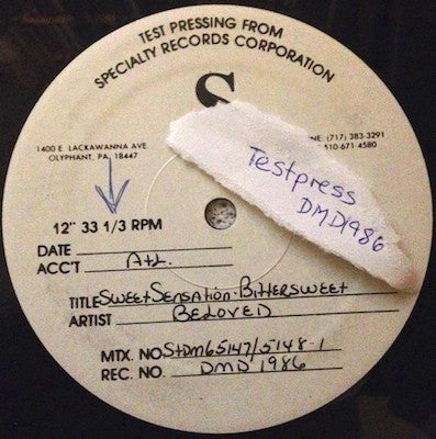 Beloved* : Sweet Harmony (2x12", TP)