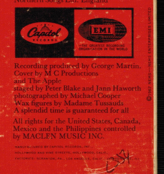 The Beatles : Sgt. Pepper's Lonely Hearts Club Band (LP, Album, RE, Win)