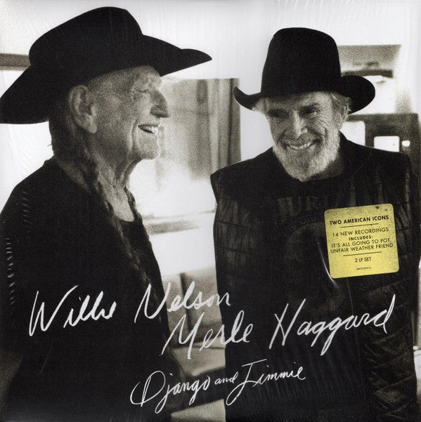 Willie Nelson, Merle Haggard : Django And Jimmie (2xLP, Album, Gat)