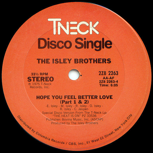 The Isley Brothers : The Pride (12", Single)