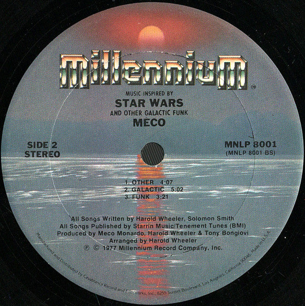Meco Monardo : Music Inspired By Star Wars And Other Galactic Funk (LP, Album, Ter)