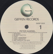Peter Gabriel : Peter Gabriel (LP, Album, RE, Jac)