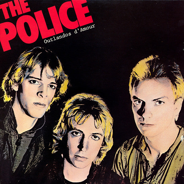 The Police : Outlandos D'Amour (LP, Album, Red)