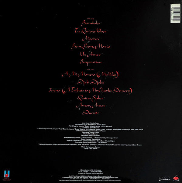 Gipsy Kings : Gipsy Kings (LP, Album, SP )