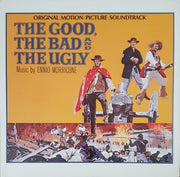 Ennio Morricone : The Good, The Bad And The Ugly (Original Motion Picture Soundtrack (LP, Album, RE, RP, Whi)