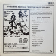 Ennio Morricone : The Good, The Bad And The Ugly (Original Motion Picture Soundtrack (LP, Album, RE, RP, Whi)