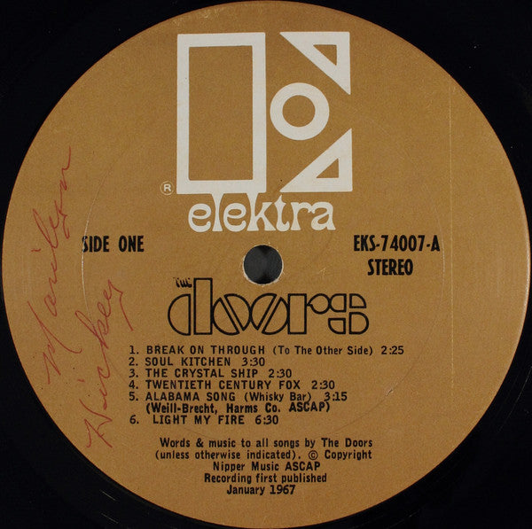 The Doors : The Doors (LP, Album, RP, Ter)