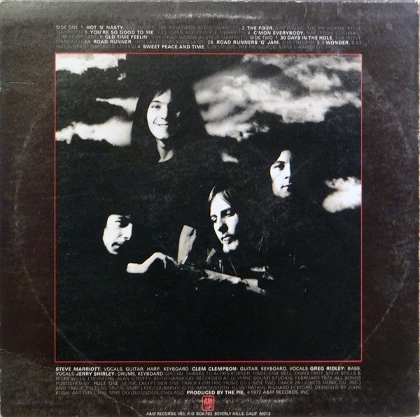 Humble Pie : Smokin' (LP, Album, Mon)