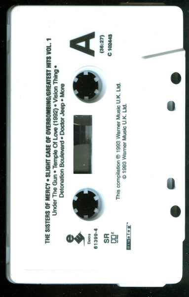 The Sisters Of Mercy : Greatest Hits Volume One - A Slight Case Of Overbombing (Cass, Comp, Club, BMG)