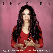 the album cover for Shakira - Donde Estan los Ladrones