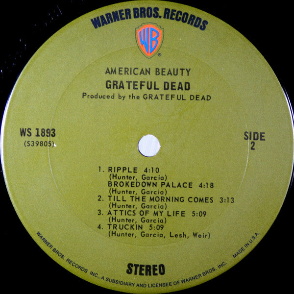 Grateful Dead* : American Beauty (LP, Album, Ter)