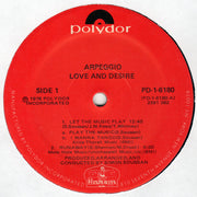 Arpeggio (2) : Love And Desire (LP, Album)