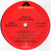 Arpeggio (2) : Love And Desire (LP, Album)